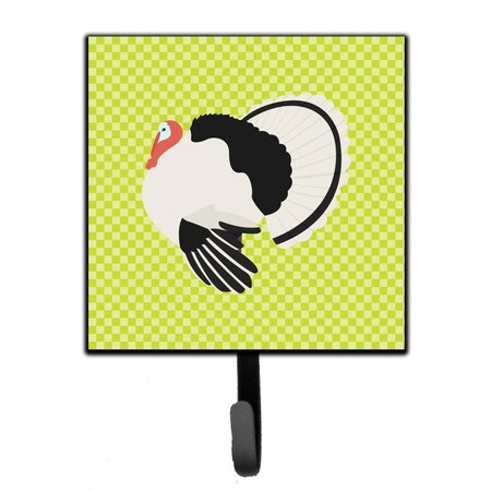 Carolines Treasures Royal Palm Turkey Green Leash or Key Holder BB7814SH4